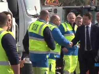 Présentation des nouveaux véhicules du service du nettoiement 11 mars 2011