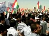 Kurds protest in northern Iraq