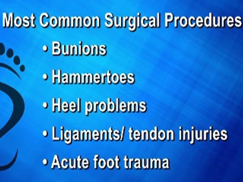 Foot and Ankle Surgery - Podiatrist in Daytona Beach, Port O