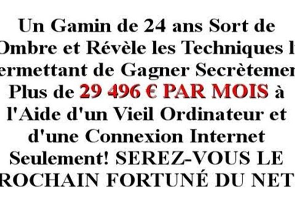 comment gagner de l argent