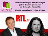 Interview de Jacques-Antoine Granjon par Hondelatte sur RTL