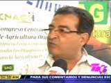 Noticia sobre el lanzamiento del I Congreso Centroamericano de Agricultura Orgánica en TN 5 Matutino, Canal 5.