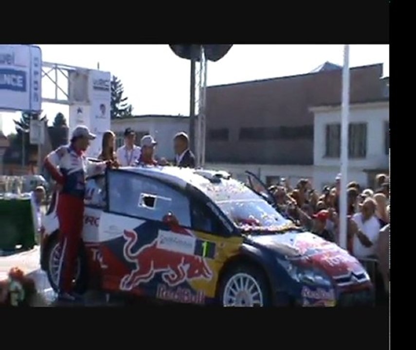 petit montage du rallye de  France  alsace 2010