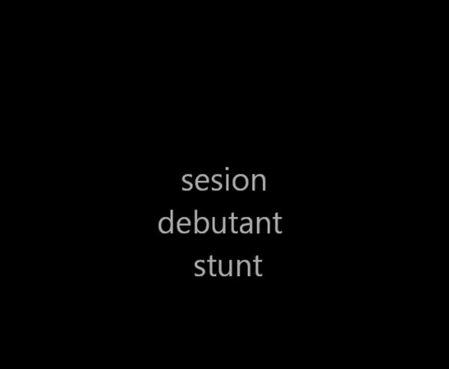 sesion stunt debutant