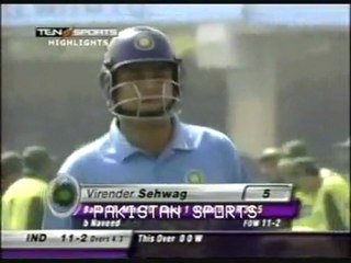 Rana Naved 3-35 Vs India 2005 @Kanpur