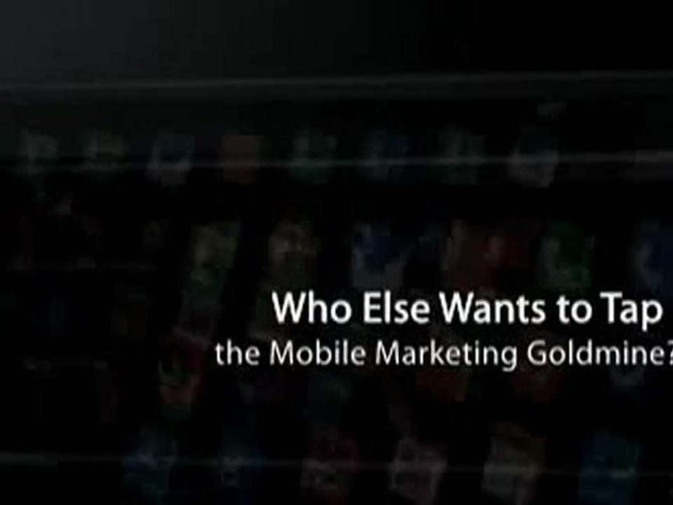 Mobile Monopoly Home Business - The Most Complete Mobile Advertising Ever