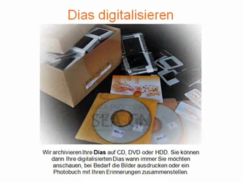 Dias digitalisieren