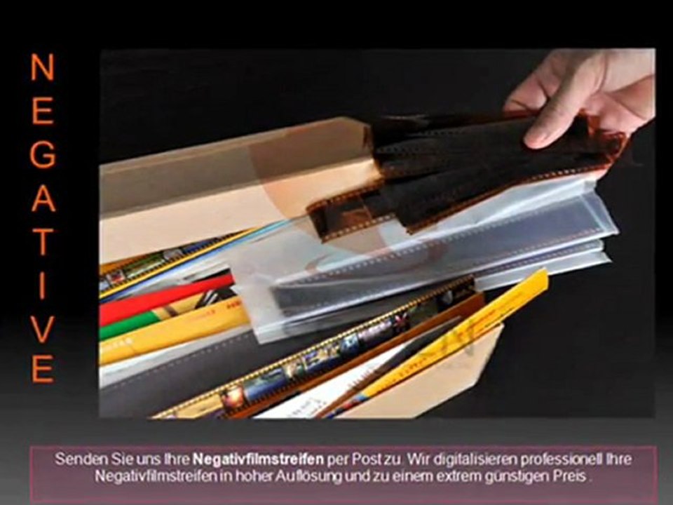 Scanservice Negativfilme