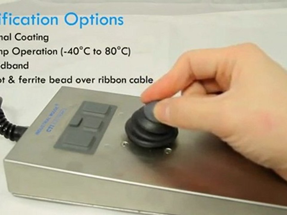 Industrial Joystick - Industrial Motion Controller by CTI Electronics