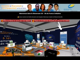 Teaser Showroom 3D reseau Ile-de-France Initiative by New3S