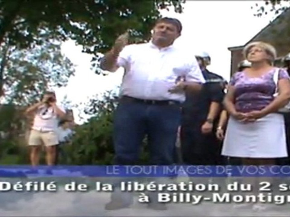 Fil de l'Actu -  commémoration de la Libération de Billy Montigny