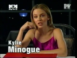 Kylie Minogue &  Natalie Imbruglia at MTV Europe News 1998