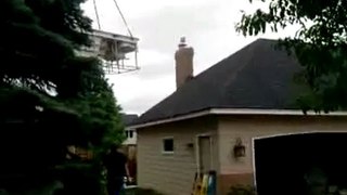 www.funimix.com - Crane Crushes House