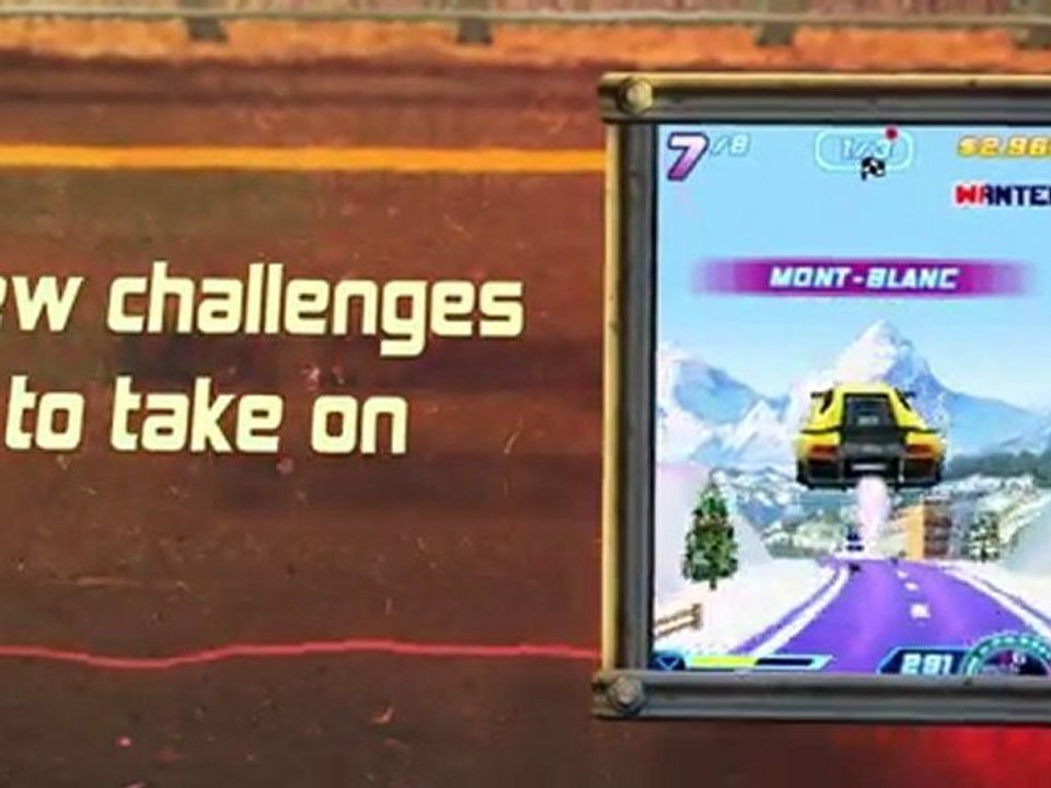 Asphalt 6 Adrenaline 2D (Trailer) - Jeu Mobile Gameloft