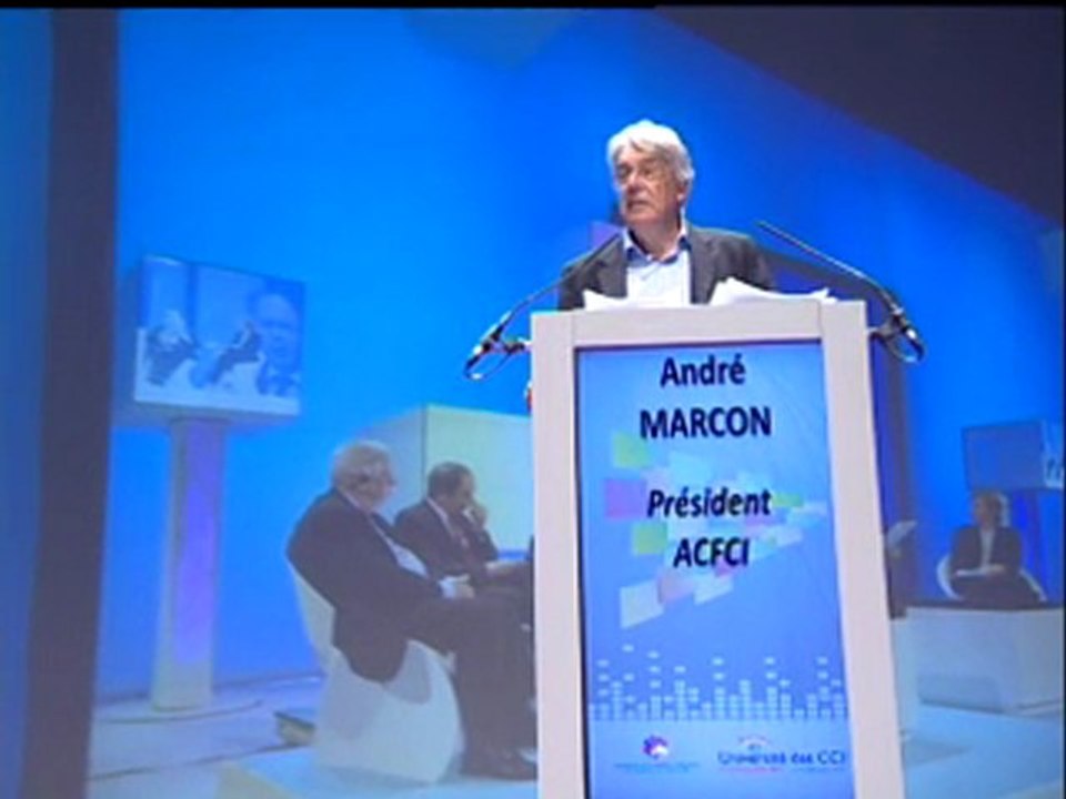 Université des CCI 2011 - Discours de clôture d'André Marcon Poitiers