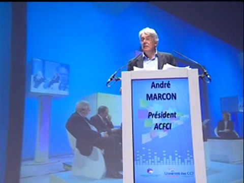 Université des CCI 2011 - Discours de clôture d'André Marcon Poitiers