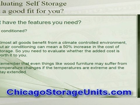 Chicago Storage Units Rental