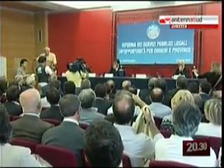 TG 12.07.10 Fitto: "I tagli ai posti letto erano evitabili"