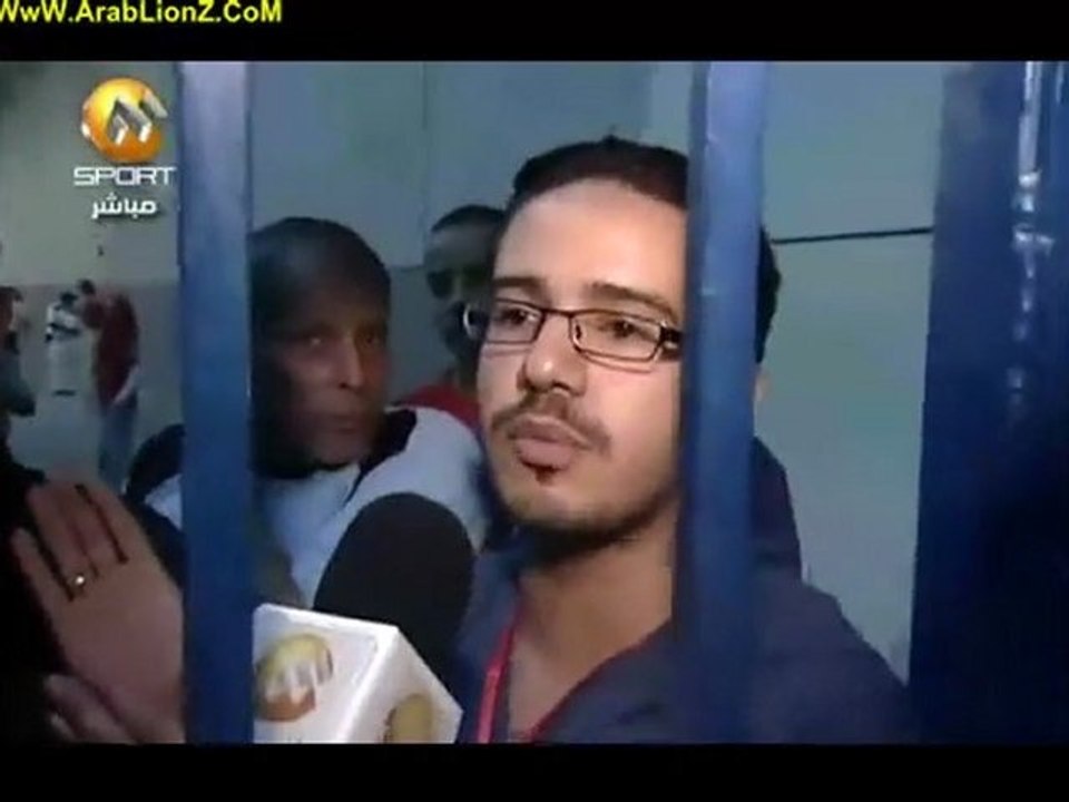 Sha8ab.ALAHLY_أحداث شغب بإستاد القاهرة عقب مباراة الأهلى وكيما أسوان