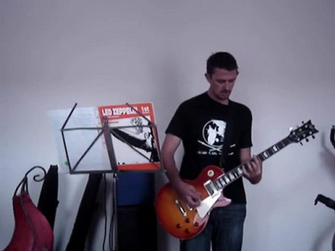 Led Zeppelin - Communication Breakdown cover w/ SR Origin Les Paul