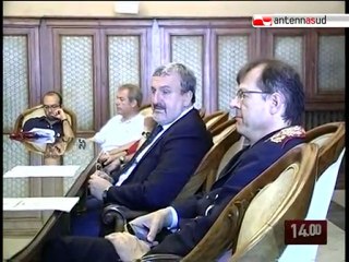 TG 07.08.10 Emiliano: "Disponibili ad aiutare i Comuni di Capurso e Valenzano"