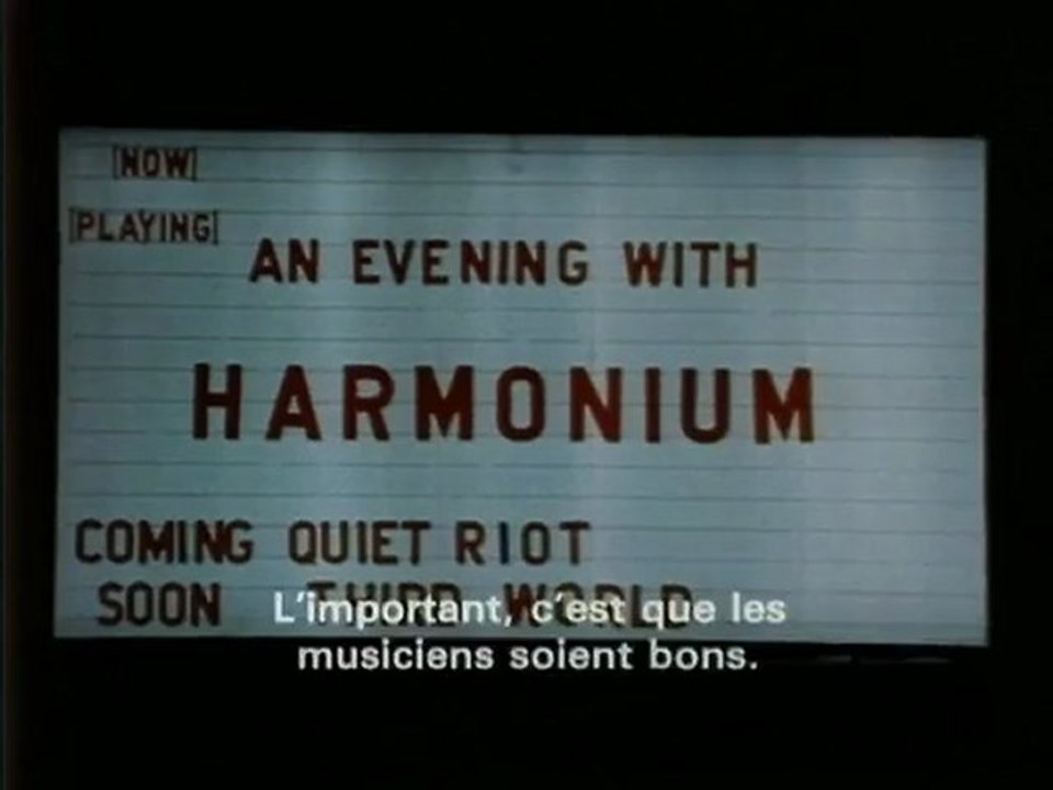 HARMONIUM EN CALIFORNIA