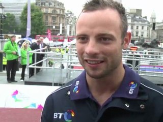 Démonstrations de sports paralympiques à Londres