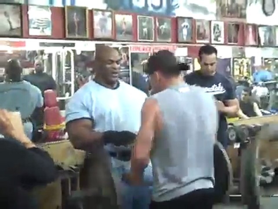 Ronnie Coleman Workout and Training Video - March 2011