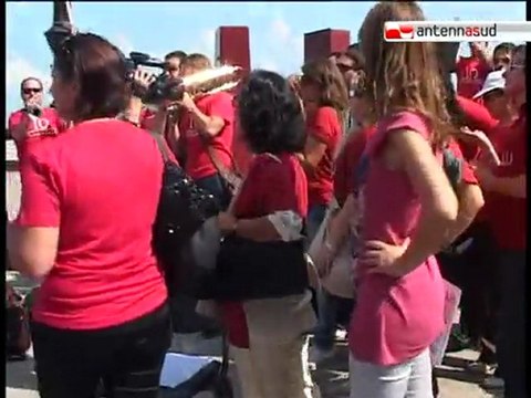 TG 14.09.10 Lavoratori del Petruzzelli a rischio, la protesta continua