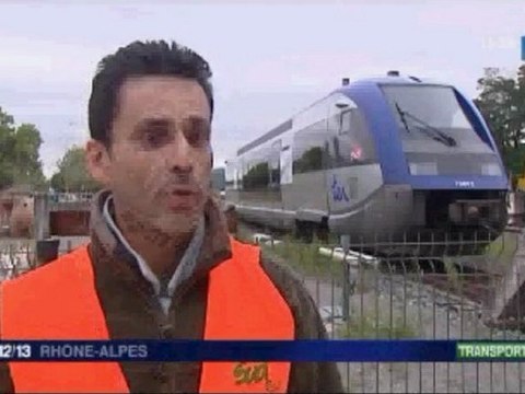 Suppression des contrôleurs sur l'Ouest Lyonnais (Lozanne)