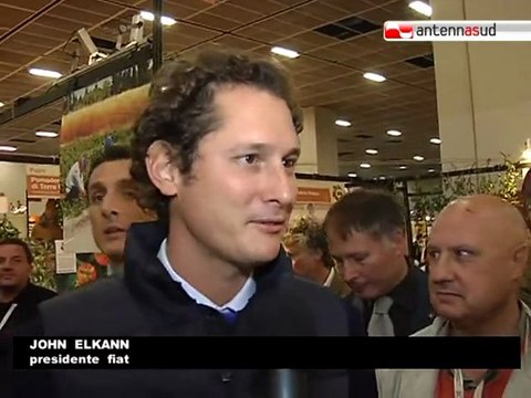 Salone del Gusto, intervista a John Elkann