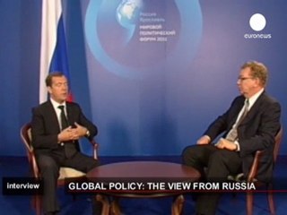 Medvedev: "El mensaje en Siria debería haber sido...