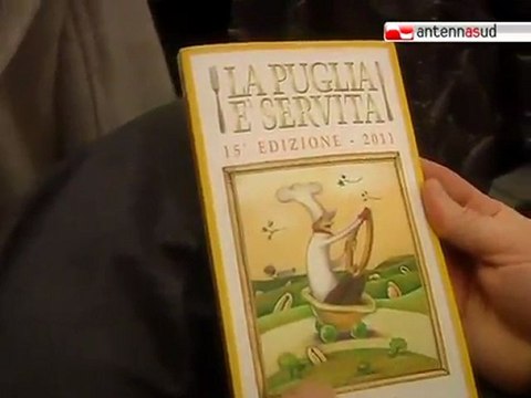 TG 29.11.10 Arriva La Puglia è servita , la guida delle eccellenze pugliesi