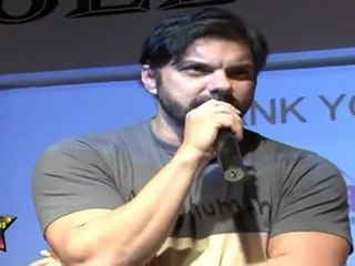 Sohil Khan Telling The Importace Of Exercising  At Golds Gym's Event