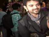 Mahakshay Chakraborty greeting Guests At Haunted 3D's Success Party