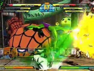 Marvel vs. Capcom 3 Fate of Two Worlds She-Hulk Trailer