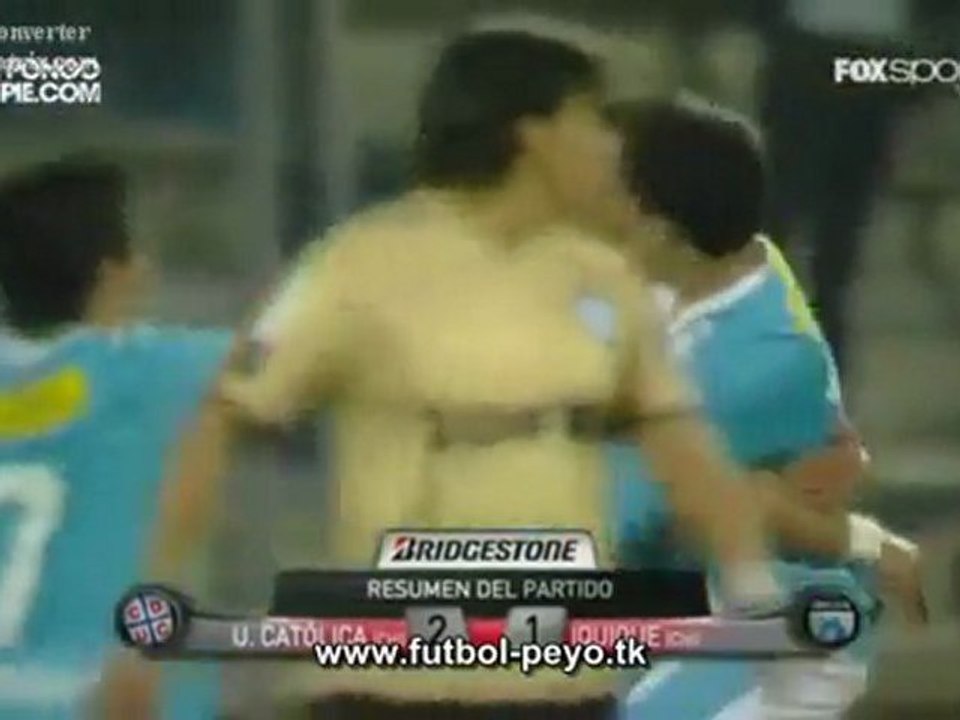 resumen y goles de U Catolica 2-1 Deportes Iquique - Ida Copa Sudamericana