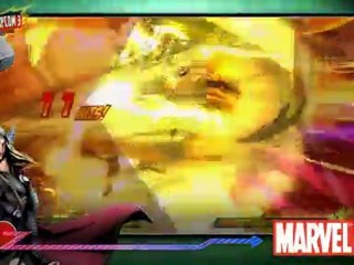 Marvel vs  Capcom 3 Fate of Two Worlds GamesCom 2010 Chara Trailer