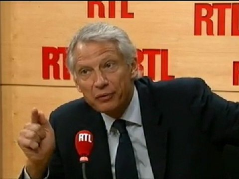 Dominique de Villepin, président de République Solidaire, invité de RTL (9 septembre 2011)