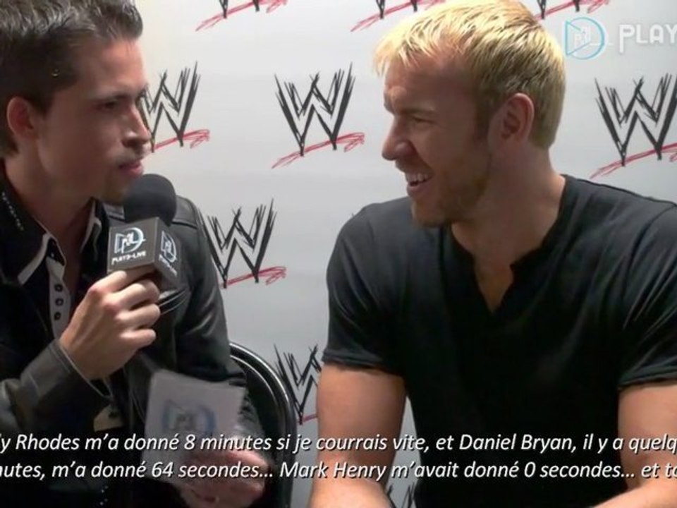 Interview de Christian, star de la WWE