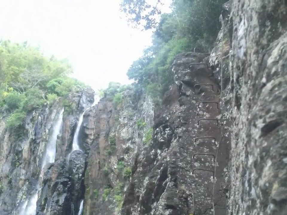via ferrata de la cascade Niagara