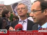 Primaires PS : Hollande sur les terres de Martine Aubry (Lille)