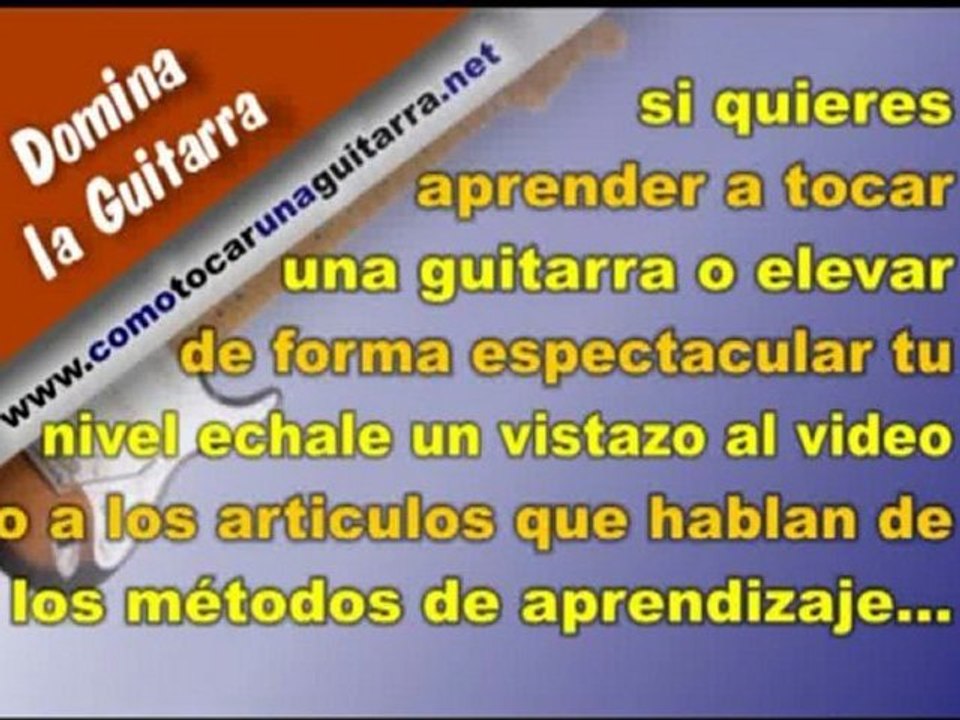 aprender a tocar la guitarra correctamente
