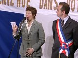 Le discours d'inauguration d'Elianne, que d'émotions !