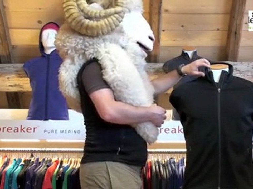 Snowleader présente la veste Sierra Full zip homme de Icebreaker