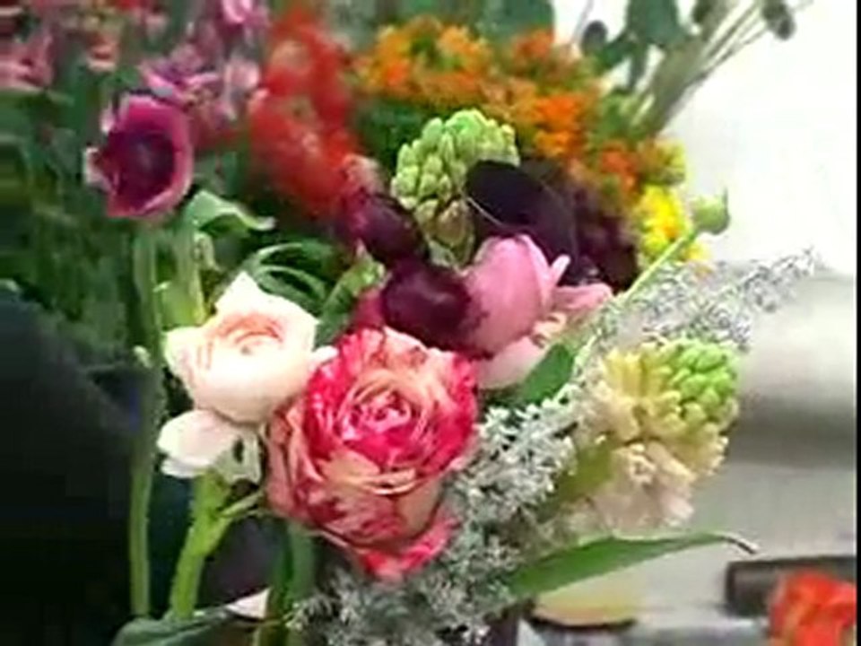 Un bouquet de fleurs Romantique made in Aquarelle