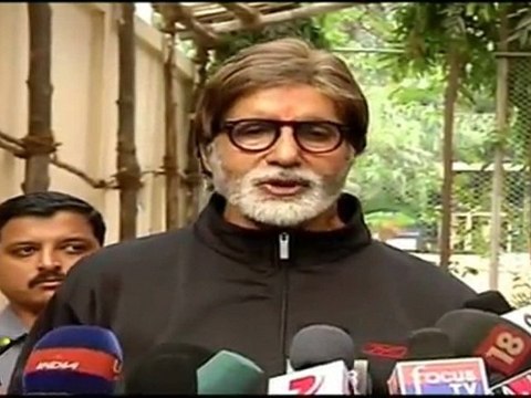 Amitabh Bachchan giving Interview abou t Buddha hoga tera baap