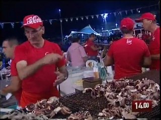TG 03.08.09 Si chiude con successo la 39esima sagra del polpo