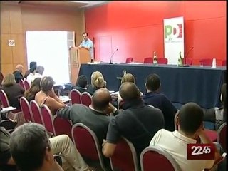 TG 21.07.09 Il Pd si organizza ma c'è un caso tessere