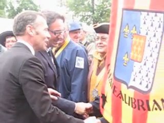 Frédéric Lefebvre en visite à la Foire